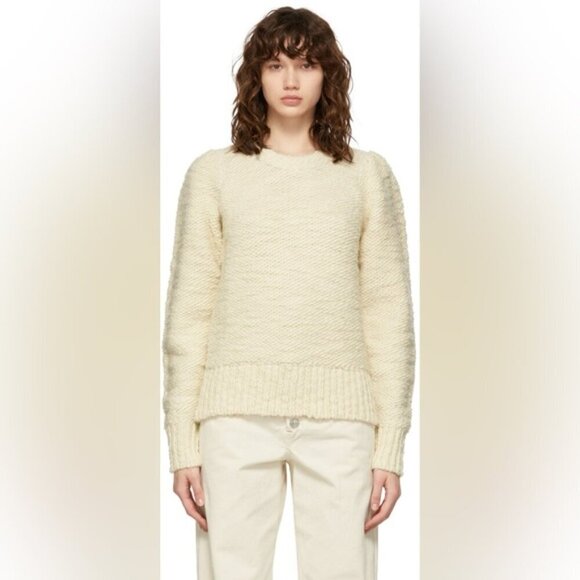 NWT Isabel Marant Off-White Wool Sybille Sweater38 - Picture 1 of 13